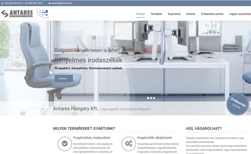 Felújított honlap, Google-barát megoldásokkal